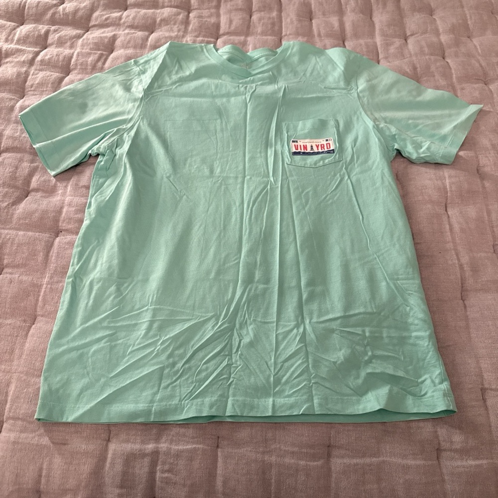 Vineyard Vines Light Green Short Sleeve Tee